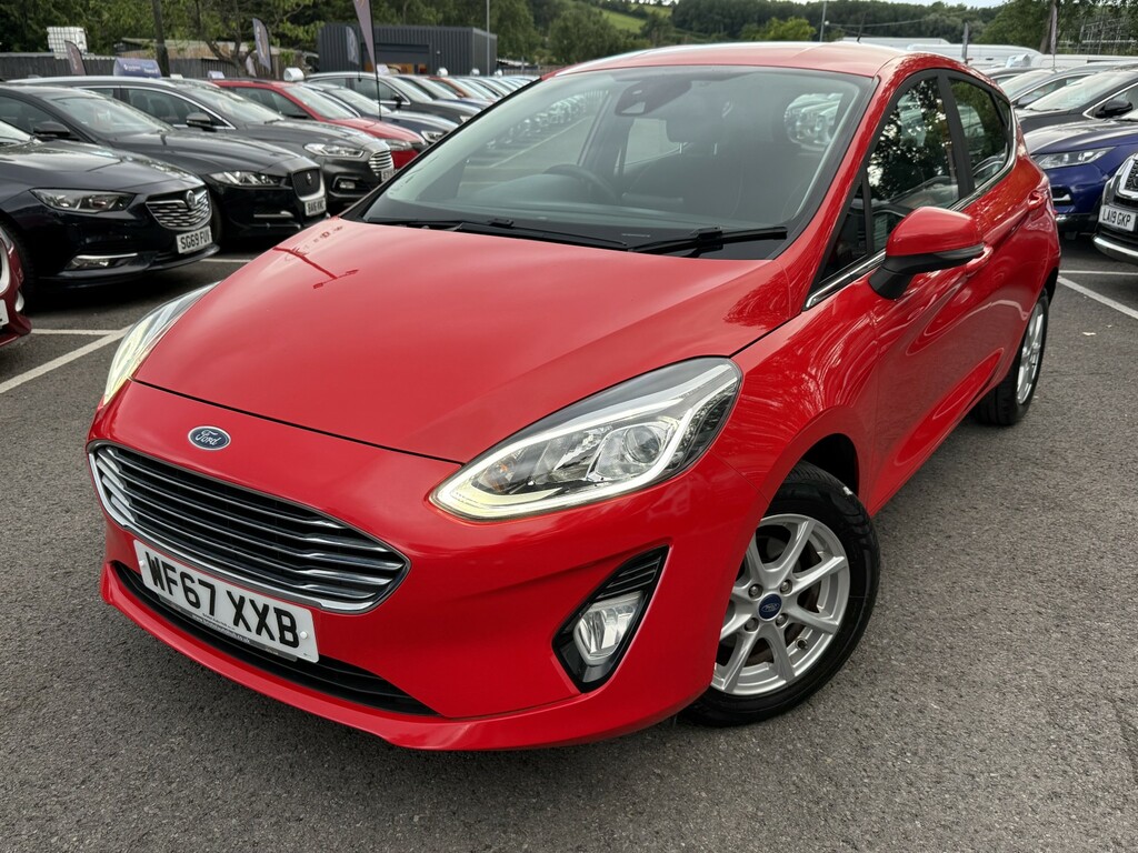 Ford Fiesta 1.0 T Ecoboost Zetec Ulez WF67XXB Red #4