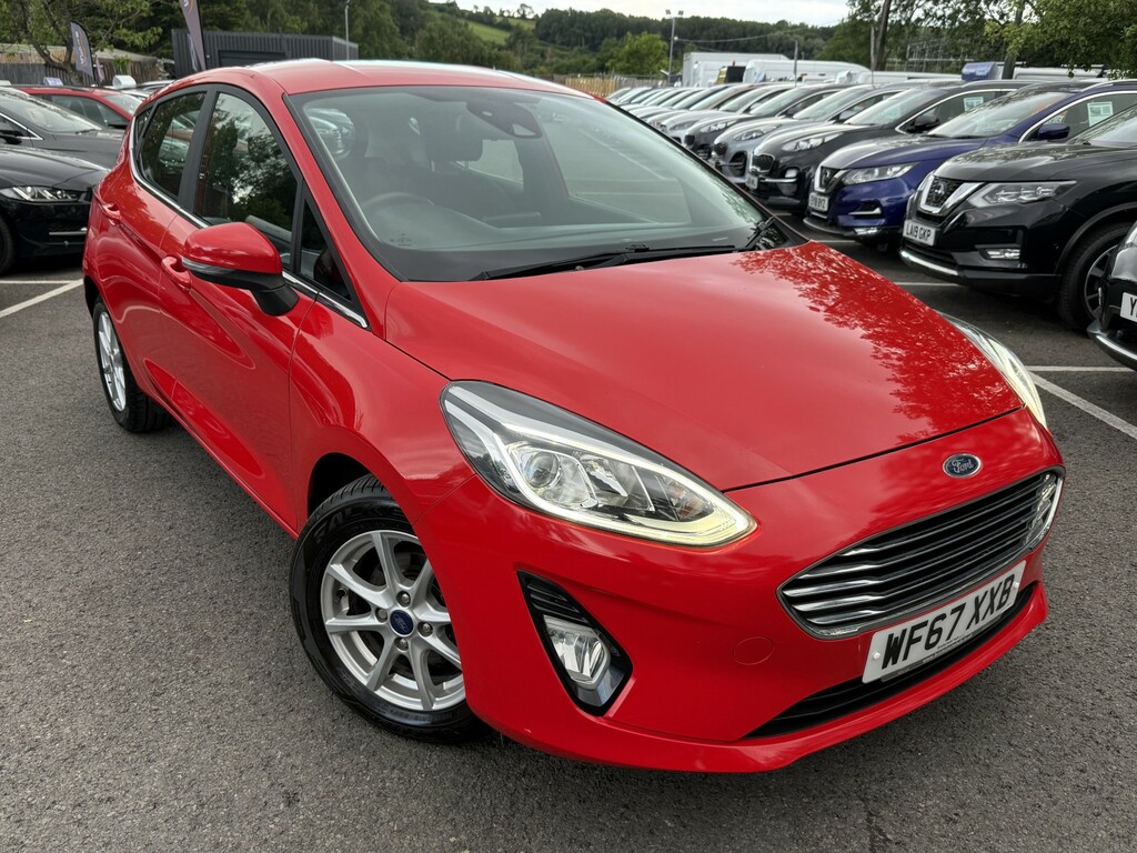 Ford Fiesta 1.0 T Ecoboost Zetec Ulez WF67XXB Red #3