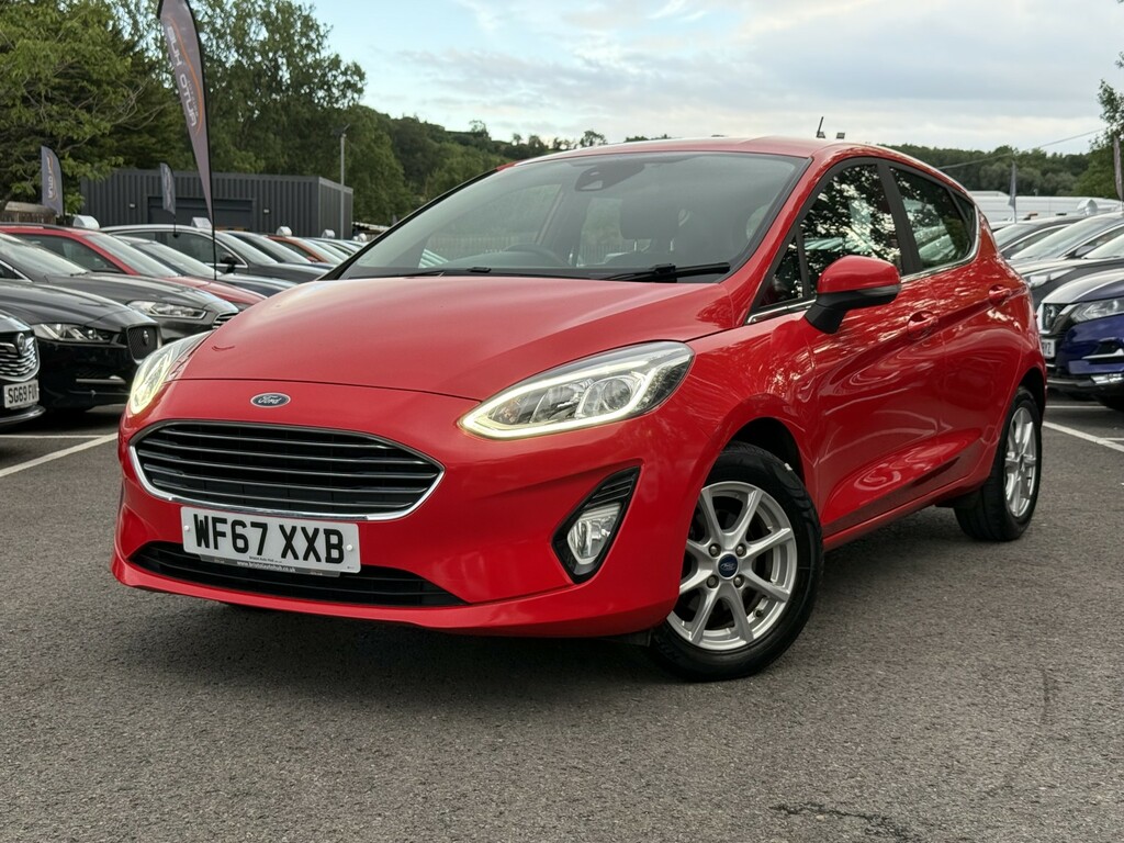 Ford Fiesta 1.0 T Ecoboost Zetec Ulez WF67XXB Red #2