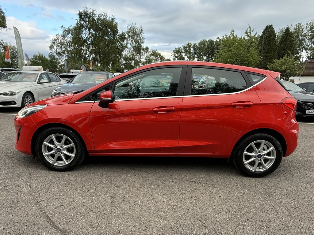 Ford Fiesta 1.0 T Ecoboost Zetec Ulez WF67XXB Red #6