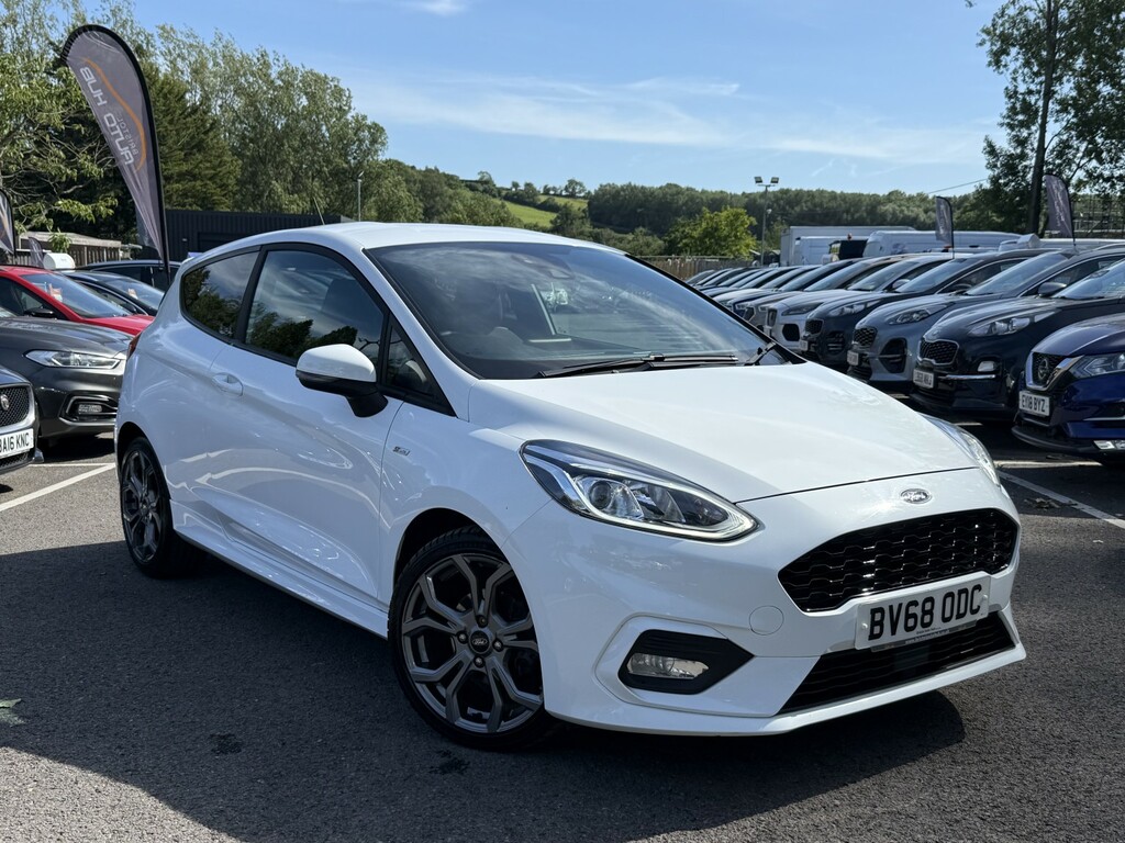 Ford Fiesta 1.0 T Ecoboost St-line Ulez White