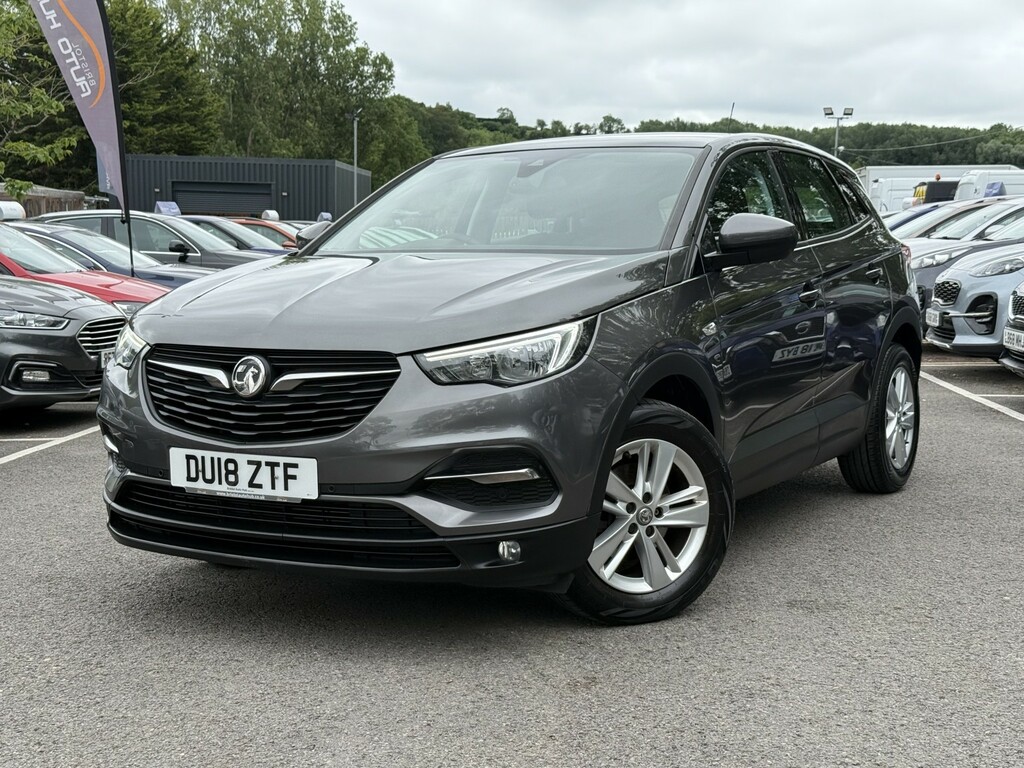 Vauxhall Grandland X 1.2 Turbo Se Ulez DU18ZTF Grey #2