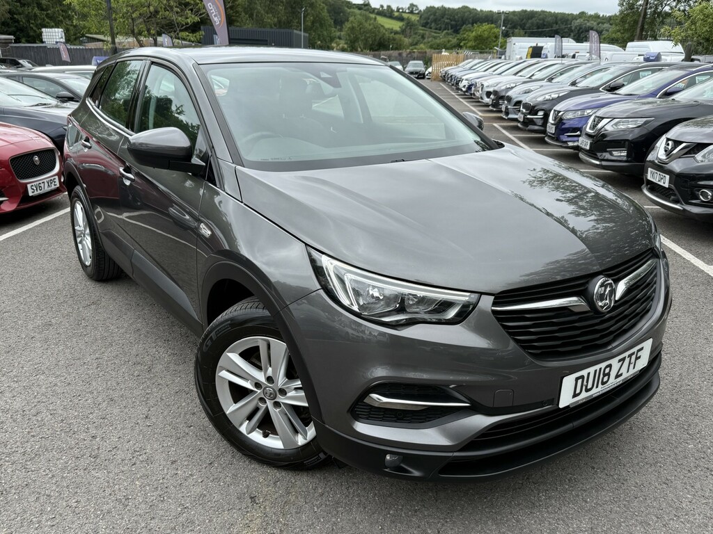 Vauxhall Grandland X 1.2 Turbo Se Ulez DU18ZTF Grey #3