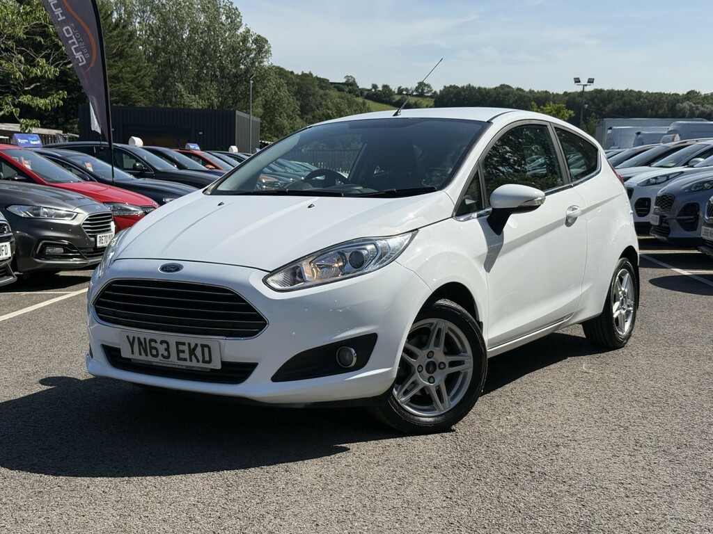 Ford Fiesta 1.0 T Ecoboost Zetec Ulez White #2