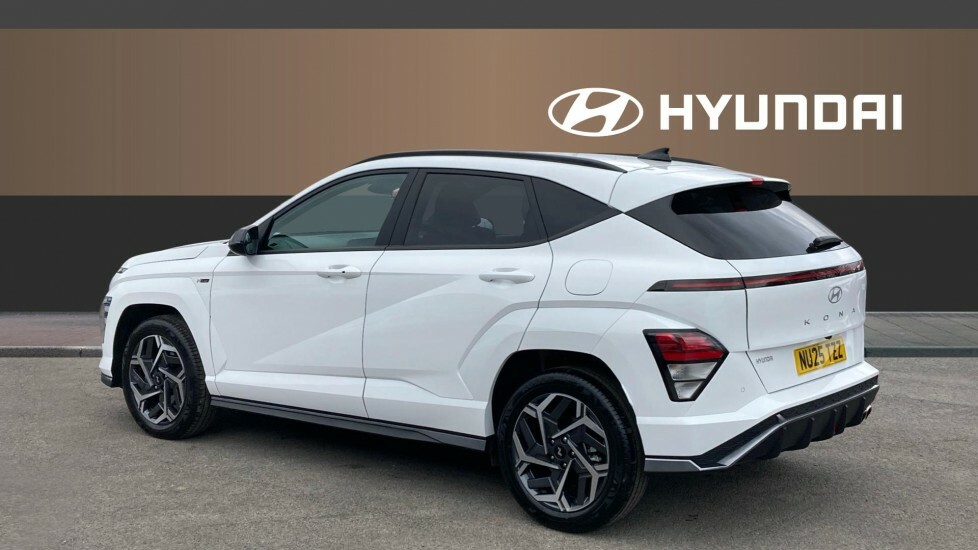 Hyundai Kona N Line NU25TZZ White #2