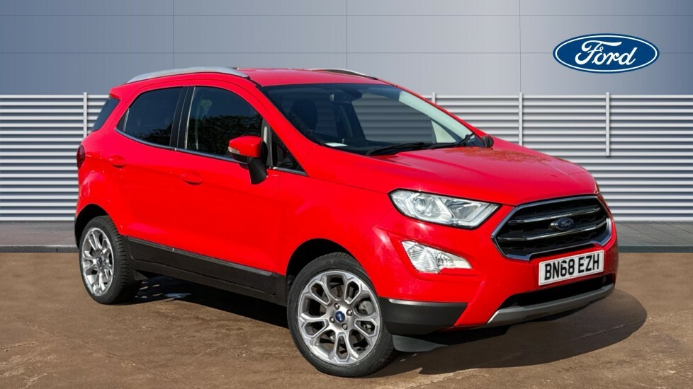 Ford Ecosport Titanium Red