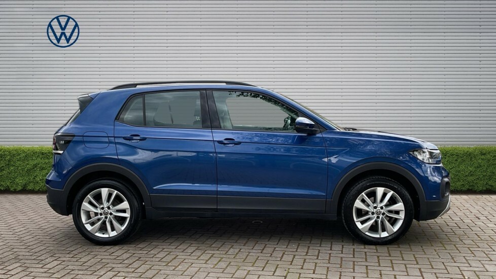 Volkswagen T-Cross Se Blue #4