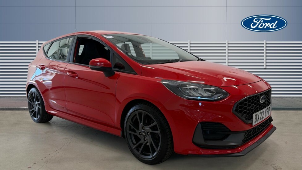 Ford Fiesta St-2 Red