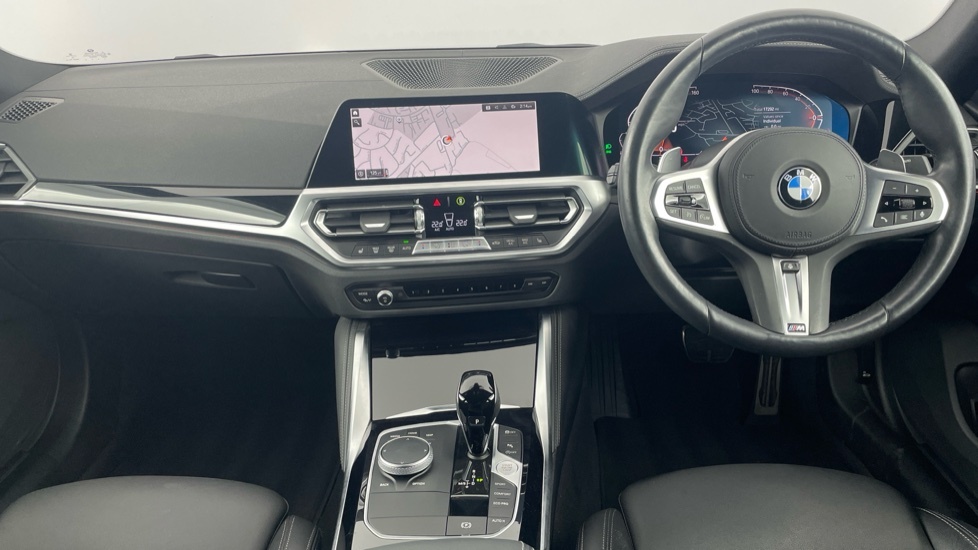 BMW 4 Series M Sport YJ72AJD Blue #4