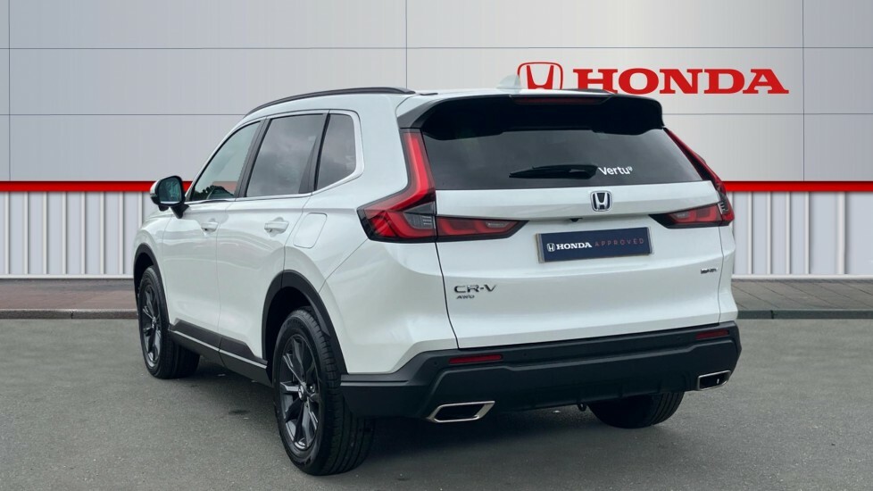 Honda Cr-V Elegance White #3