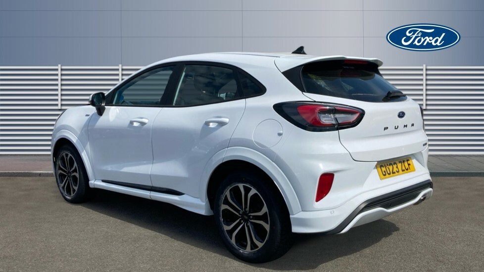 Ford Puma St-line GU23ZCF White #2