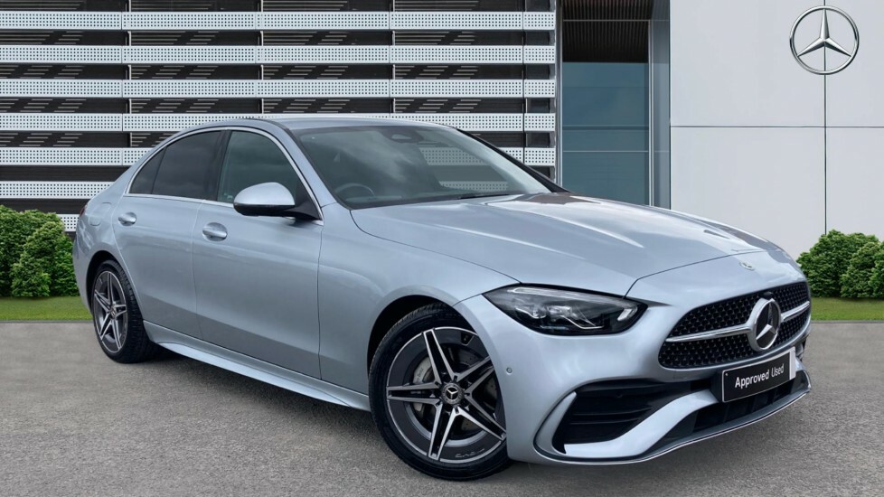 Mercedes-Benz C Class Amg Line Silver