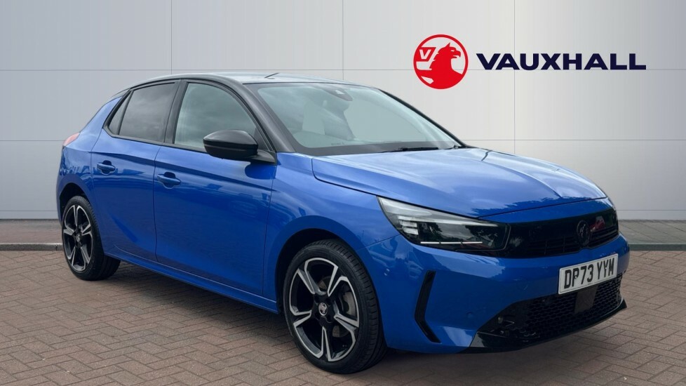 Vauxhall Corsa Gs DP73YYM Blue