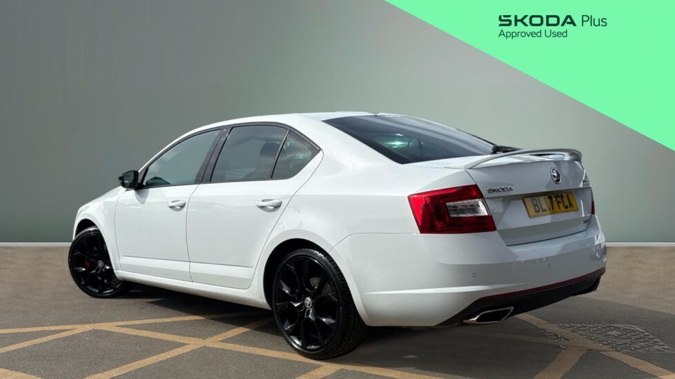 Skoda Octavia Vrs White #3