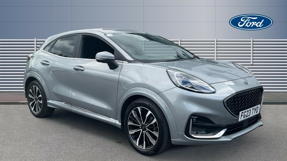 Ford Puma St-line Vignale Silver
