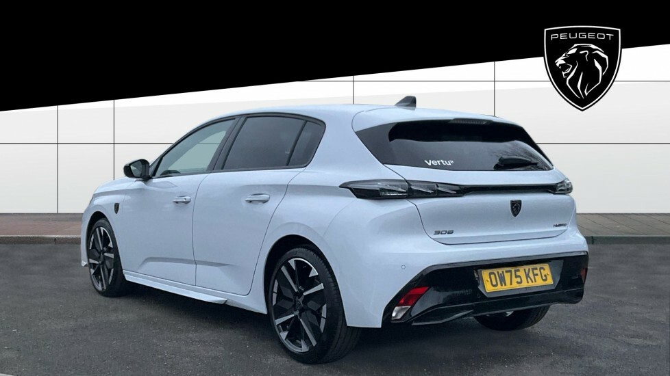 Peugeot 308 Gt OW75KFG White #2
