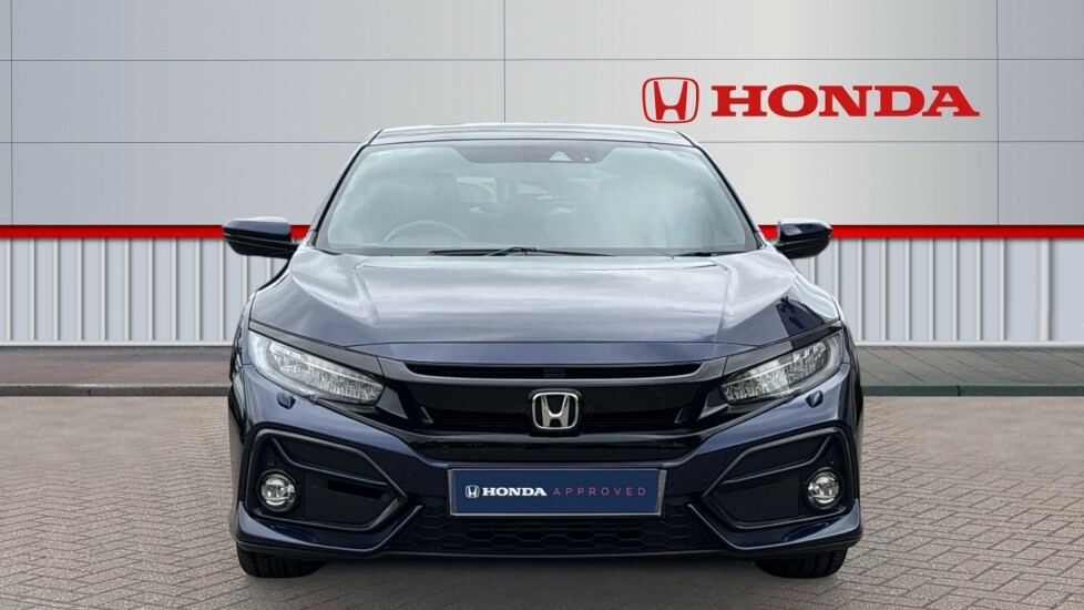 Honda Civic Ex Blue #6