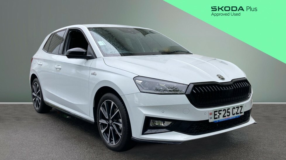 Skoda Fabia Monte Carlo Edition White