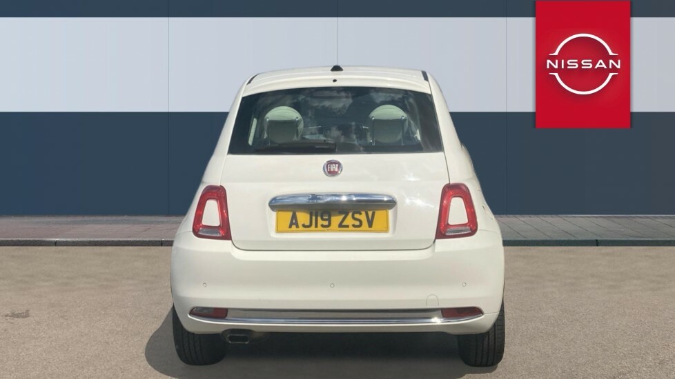 Fiat 500 Lounge White #6