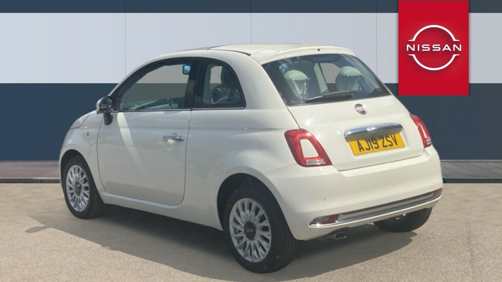 Fiat 500 Lounge White #2