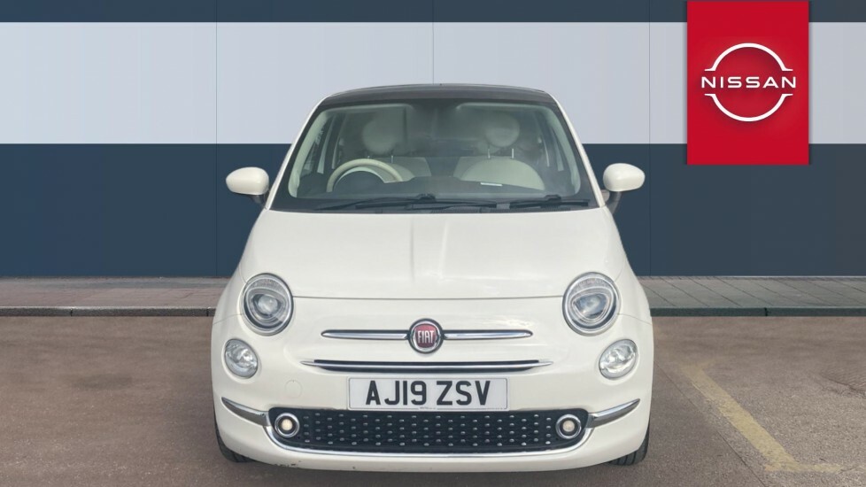 Fiat 500 Lounge White #3