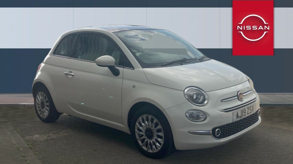Fiat 500 Lounge White