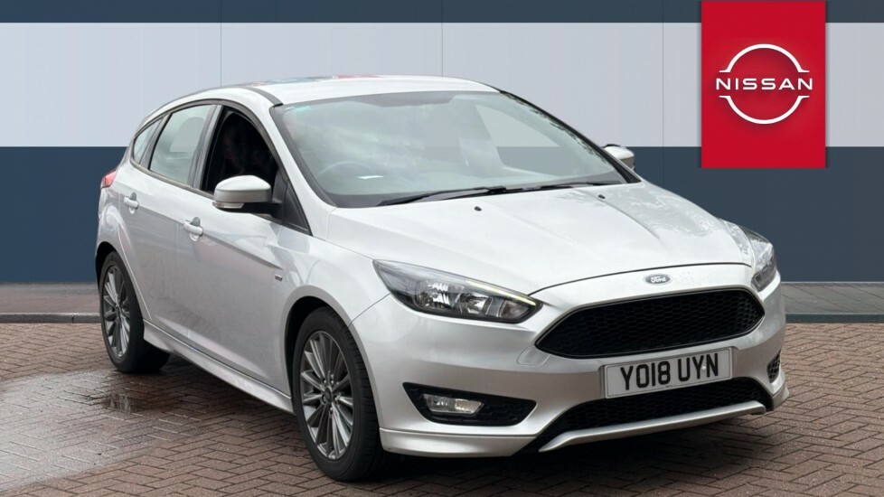 Ford Focus St-line Silver