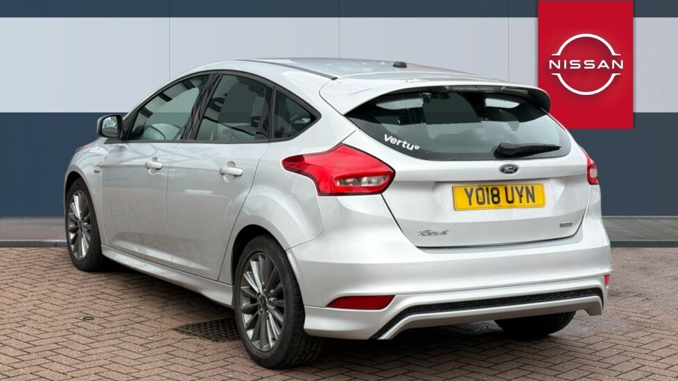 Ford Focus St-line YO18UYN Silver #2