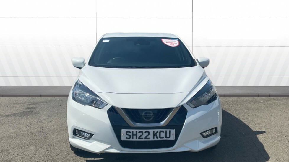 Nissan Micra Tekna White #3
