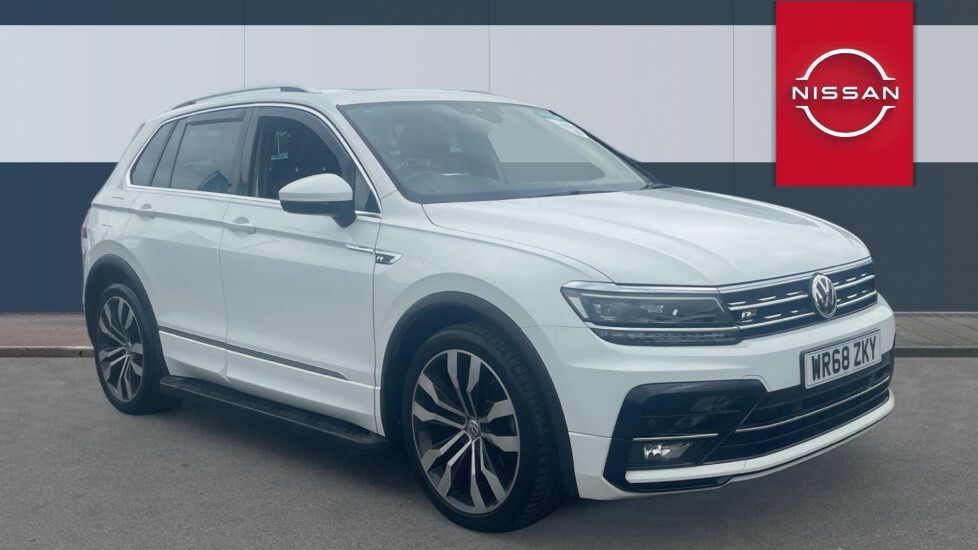Volkswagen Tiguan R-line White
