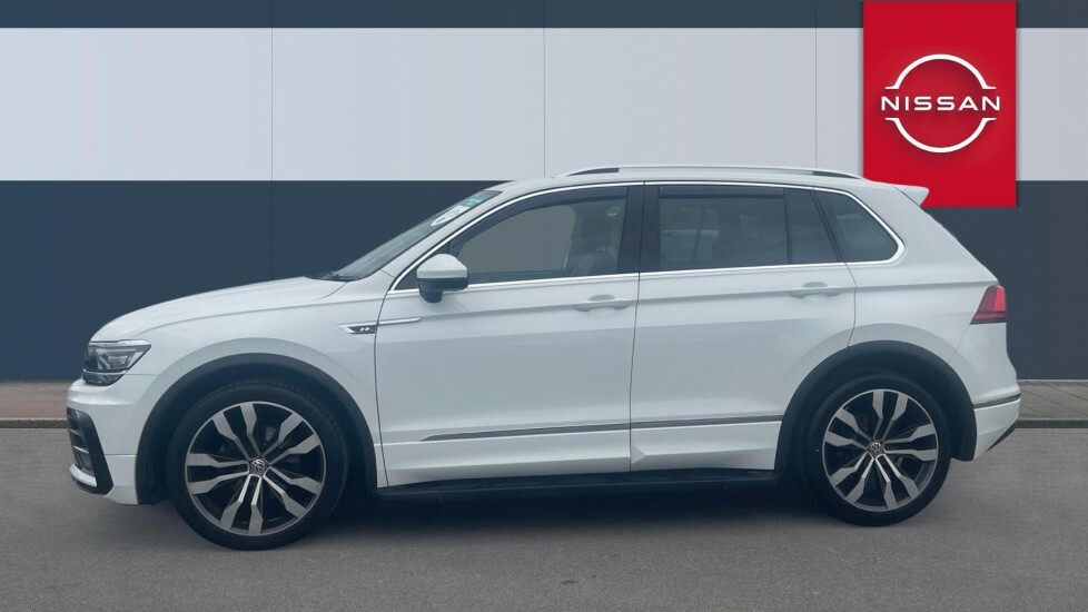 Volkswagen Tiguan R-line White #5