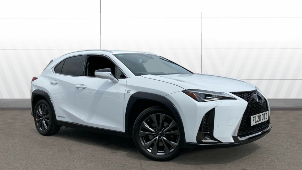 Lexus UX F-sport White