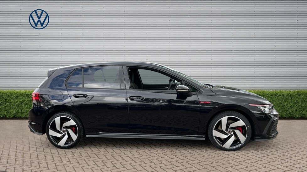 Volkswagen Golf Gti Black #4