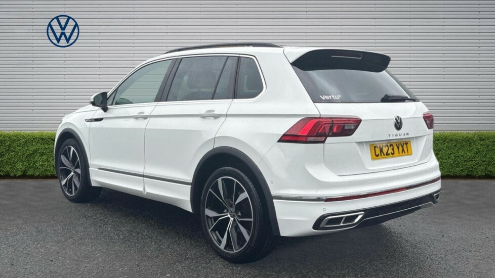 Volkswagen Tiguan R-line CK23YXT White #3