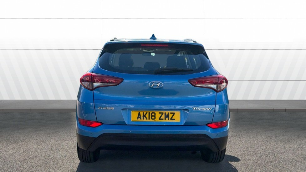 Hyundai Tucson Se Blue #6
