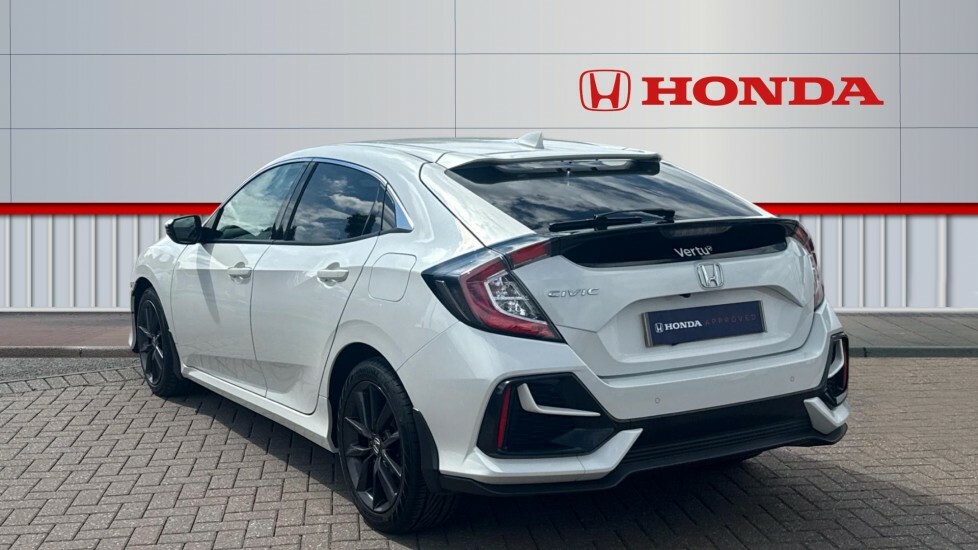 Honda Civic Sr White #3