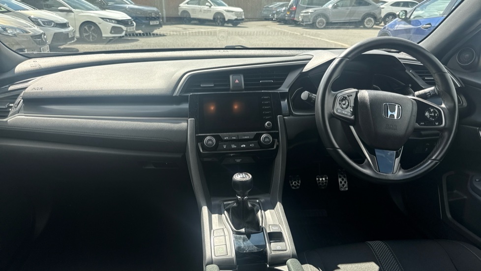 Honda Civic Sr White #4