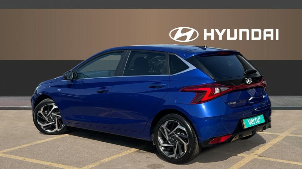 Hyundai I20 Premium Blue #2