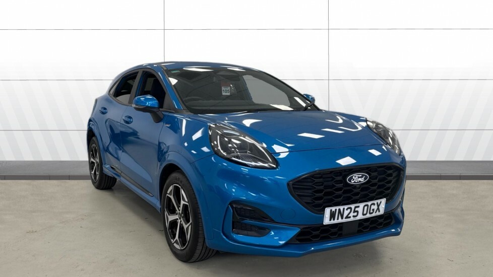 Ford Puma St-line Blue