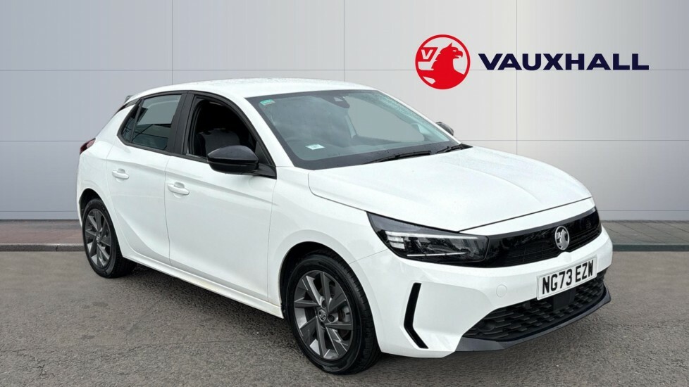 Vauxhall Corsa Design White