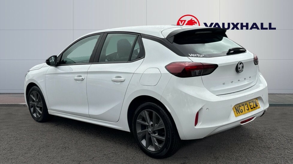 Vauxhall Corsa Design NG73EZW White #2
