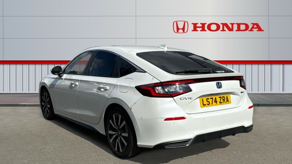 Honda Civic Elegance White #3