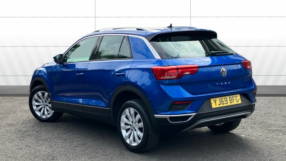 Volkswagen T-Roc Se Blue #2