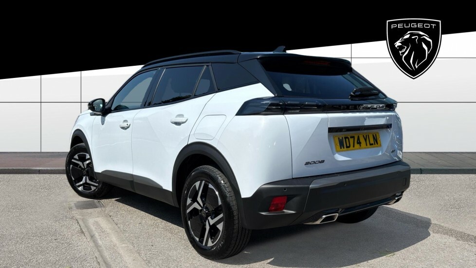 Peugeot 2008 Gt White #2