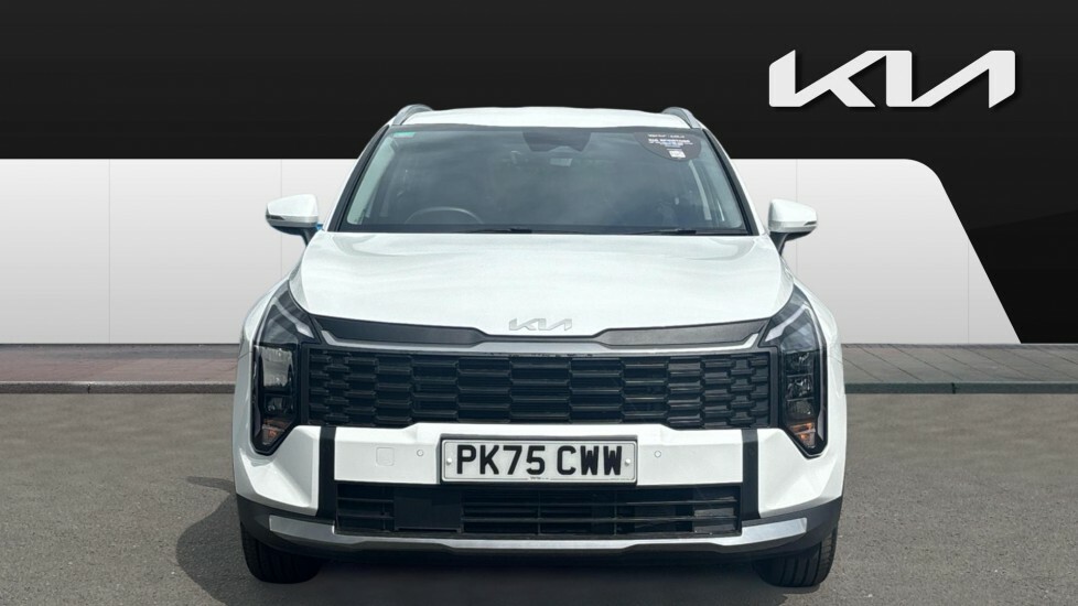 Kia Sportage Pure White #3