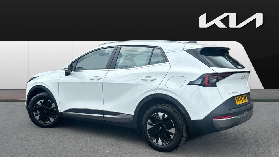 Kia Sportage Pure White #2
