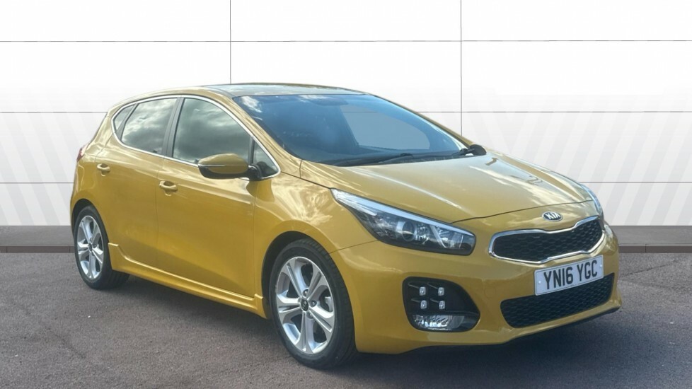 Kia Ceed Gt-line Yellow
