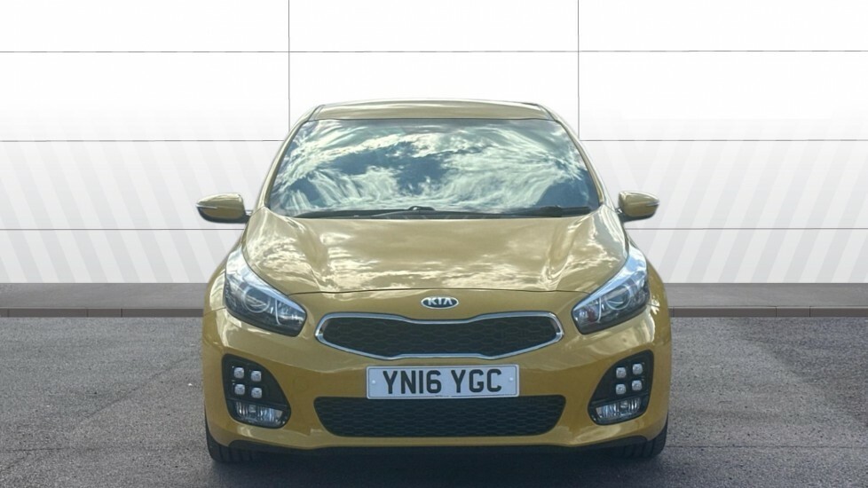 Kia Ceed Gt-line Yellow #3