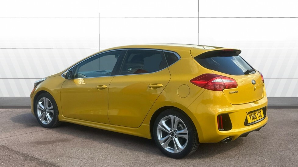 Kia Ceed Gt-line Yellow #2