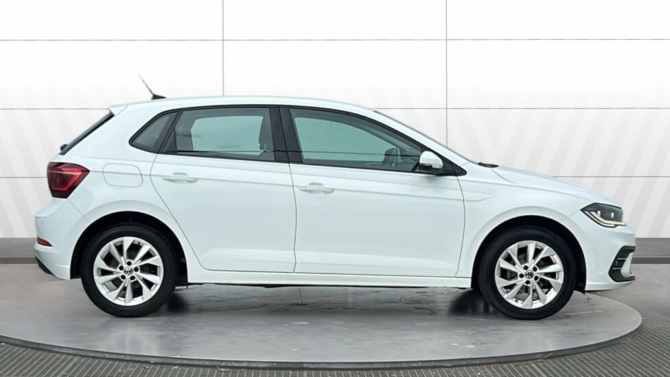 Volkswagen Polo Style White #5